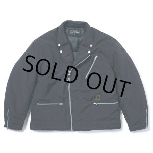 画像: 【50%OFF】ROUGH AND RUGGED/DOUBLES（BLACK）［ナイロンダブルライダースJKT-23秋冬］