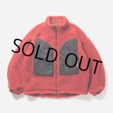 画像: TIGHTBOOTH/WINDOWS BOA JKT（Terracotta） 【30%OFF】［ボアJKT-23秋冬］