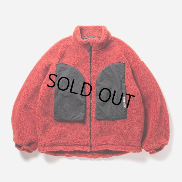 画像1: TIGHTBOOTH/WINDOWS BOA JKT（Terracotta） 【30%OFF】［ボアJKT-23秋冬］ (1)