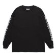 画像2: WACKO MARIA/TIM LEHI / LONG SLEEVE T-SHIRT（BLACK）［プリント長袖T-23秋冬］ (2)