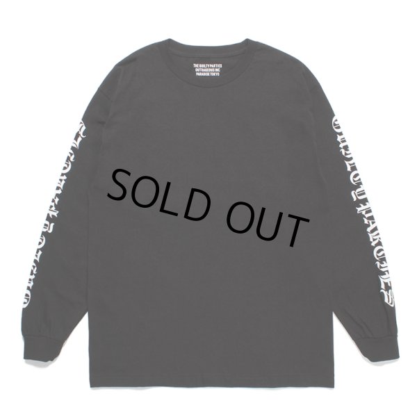 画像2: WACKO MARIA/TIM LEHI / LONG SLEEVE T-SHIRT（BLACK）［プリント長袖T-23秋冬］ (2)