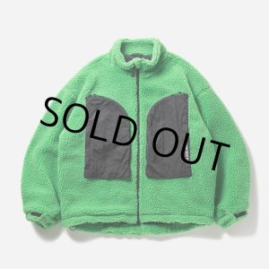 画像: TIGHTBOOTH/WINDOWS BOA JKT（Light Green） 【30%OFF】［ボアJKT-23秋冬］