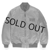 画像: WACKO MARIA/MA-1 FLIGHT JACKET（GRAY）［MA-1フライトJKT-23秋冬］