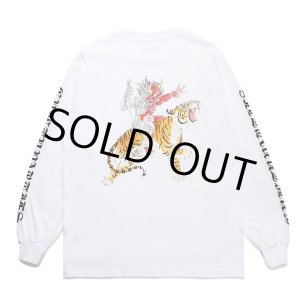 画像: WACKO MARIA/TIM LEHI / LONG SLEEVE T-SHIRT（WHITE）［プリント長袖T-23秋冬］