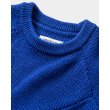 画像3: TIGHTBOOTH/SPLICE KNIT SWEATER（Blue）［ニットセーター-23秋冬］ (3)