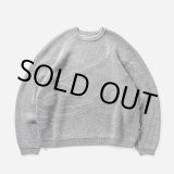 画像: TIGHTBOOTH/SPLICE KNIT SWEATER（Gray） 【30%OFF】［ニットセーター-23秋冬］