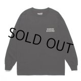 画像: WACKO MARIA/LONG SLEEVE T-SHIRT（BLACK）［刺繍長袖T-23秋冬］