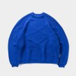 画像1: TIGHTBOOTH/SPLICE KNIT SWEATER（Blue）［ニットセーター-23秋冬］ (1)