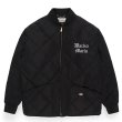 画像1: WACKO MARIA/DICKIES / QUILITED JACKET（BLACK）［キルティングJKT-23秋冬］ (1)