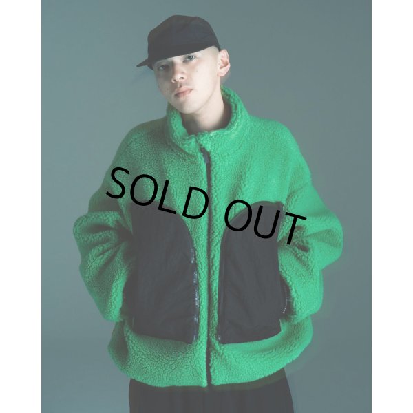 画像2: TIGHTBOOTH/WINDOWS BOA JKT（Terracotta） 【30%OFF】［ボアJKT-23秋冬］ (2)