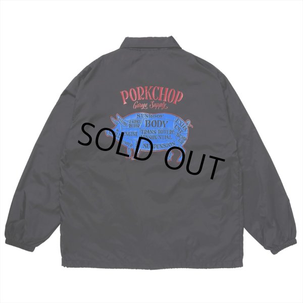 画像1: PORKCHOP/PORK BACK COACH JKT（RED/BLUE）［コーチJKT-23秋冬］ (1)