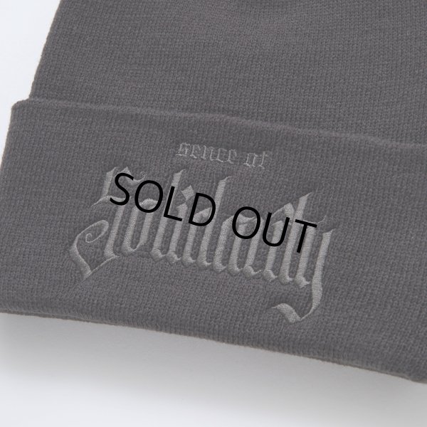画像2: RATS/KNIT CAP SOLIDARITY（CHACOAL） 【30%OFF】［ニットキャップ-23秋冬］ (2)