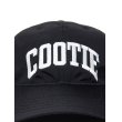 画像4: COOTIE PRODUCTIONS/60/40 Cloth 6 Panel Cap（Black）［6パネルキャップ-23秋冬］ (4)