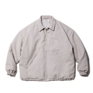 画像: COOTIE PRODUCTIONS/Padded Zip Up Jacket（Taupe）［ジップアップJKT-23秋冬］