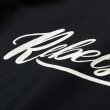 画像8: CALEE/MELTON WOOL SPORTS TYPE JACKET＜REBELS RULE＞（BLACK） 【40%OFF】［メルトンウールスポーツJKT-23秋冬］ (8)