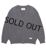 画像: WACKO MARIA/MARBLE MOHAIR KNIT CARDIGAN（PURPLE）［マーブルモヘアカーディガン-23秋冬］