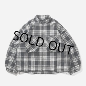 画像: TIGHTBOOTH/PLAID FLANNEL SWING TOP（Black） 【30%OFF】［チェックフランネルスウィングトップ-23秋冬］