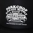 画像3: PORKCHOP/3D B&S MESH CAP（BLACK）［メッシュキャップ-23秋冬］ (3)