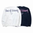 画像2: RATS/SCRIPT BIG LOGO CREW NECK SWEAT（WHITE）［クルーネックスウェット-23秋冬］ (2)