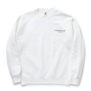 画像: RATS/SCRIPT BIG LOGO CREW NECK SWEAT（WHITE）［クルーネックスウェット-23秋冬］