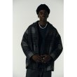 画像6: COOTIE PRODUCTIONS/Jacquard Check Wool Short Chester Coat（Black）［ジャガードチェックショートチェスターコート-23秋冬］ (6)