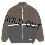 画像: WACKO MARIA/LEOPARD BOA TRACK JACKET（BROWN）［レオパードボアトラックJKT-23秋冬］