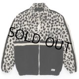 画像: WACKO MARIA/LEOPARD BOA TRACK JACKET（WHITE）［レオパードボアトラックJKT-23秋冬］