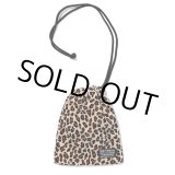 画像: WACKO MARIA/LEOPARD VELOR SHOULDER PORCH（BEIGE）［ショルダーポーチ-23秋冬］