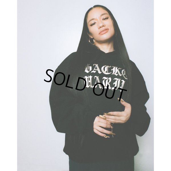 画像2: WACKO MARIA/HEAVY WEIGHT PULL OVER HOODED SWEAT SHIRT（BLACK）［プルオーバーパーカー-23秋冬］ (2)