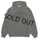 画像: WACKO MARIA/HEAVY WEIGHT PULL OVER HOODED SWEAT SHIRT（GREEN）［プルオーバーパーカー-23秋冬］