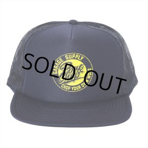 画像: PORKCHOP/STENCIL CS MESH CAP（NAVY）［メッシュキャップ-23秋冬］