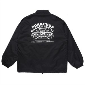 画像: PORKCHOP/3D B&S COACH JKT（BLACK）［コーチJKT-23秋冬］