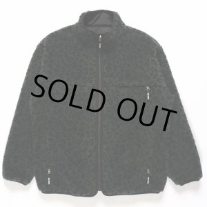 画像: WACKO MARIA/REVERSIBLE LEOPARD BOA FLEECE JACKET（GREEN）［リバーシブルレオパードボアフリースJKT-23秋冬］