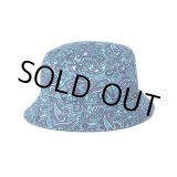 画像: CHALLENGER/PAISLEY HAT（BLUE GRAY/PURPLE）［ペイズリーハット-24春夏］