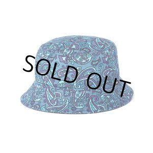 画像: CHALLENGER/PAISLEY HAT（BLUE GRAY/PURPLE）［ペイズリーハット-24春夏］