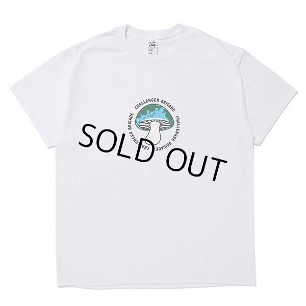 画像1: CHALLENGER/SHROOM TEE（WHITE）［プリントT-24春夏］ (1)