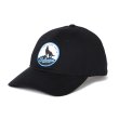 画像1: CHALLENGER/WOLF FIELD CAP（BLACK）［ウルフフィールドキャップ-24春夏］ (1)