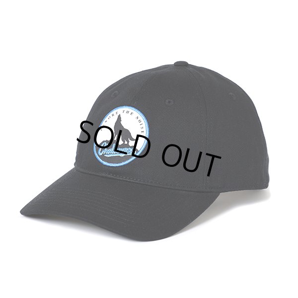 画像1: CHALLENGER/WOLF FIELD CAP（BLACK）［ウルフフィールドキャップ-24春夏］ (1)