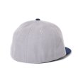 画像2: CHALLENGER/SCRIPT BASEBALL CAP（GRAY/NAVY）［スクリプトB.Bキャップ-24春夏］ (2)