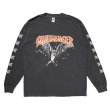 画像1: CHALLENGER/L/S BAT TEE（BLACK）［プリント長袖T-24春夏］ (1)