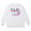 画像1: CHALLENGER/L/S ICECREAM TEE（WHITE）［プリント長袖T-24春夏］ (1)