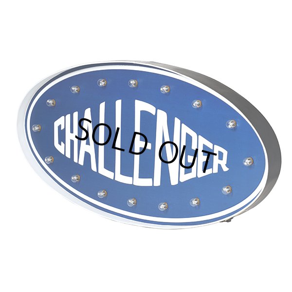 CHALLENGER/LIGHTNING SIGNBOARD（BLUE）［ライトニングサイン