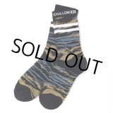 画像: CHALLENGER/CAMO SOCKS（TIGER CAMO）［カモソックス-24春夏］