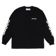 画像2: CHALLENGER/L/S HIBISCUS TEE（BLACK）［プリント長袖T-24春夏］ (2)