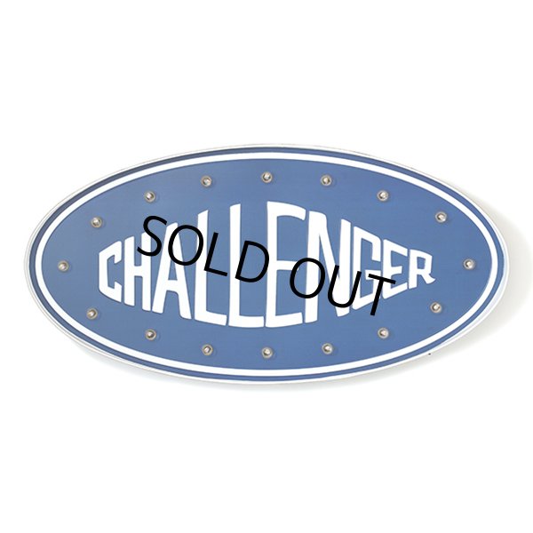 CHALLENGER/LIGHTNING SIGNBOARD（BLUE）［ライトニングサインボード