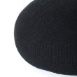 画像2: CHALLENGER/COTTON BERET（BLACK）［コットンベレー帽-24春夏］ (2)