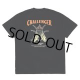 画像: CHALLENGER/HIBISCUS TEE（BLACK）［プリントT-24春夏］