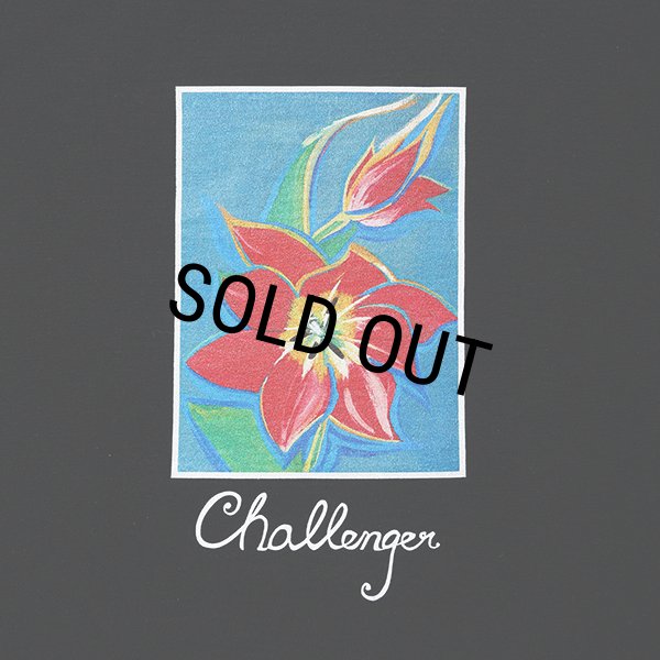 画像3: CHALLENGER/FLOWER TEE（BLACK）［プリントT-24春夏］ (3)