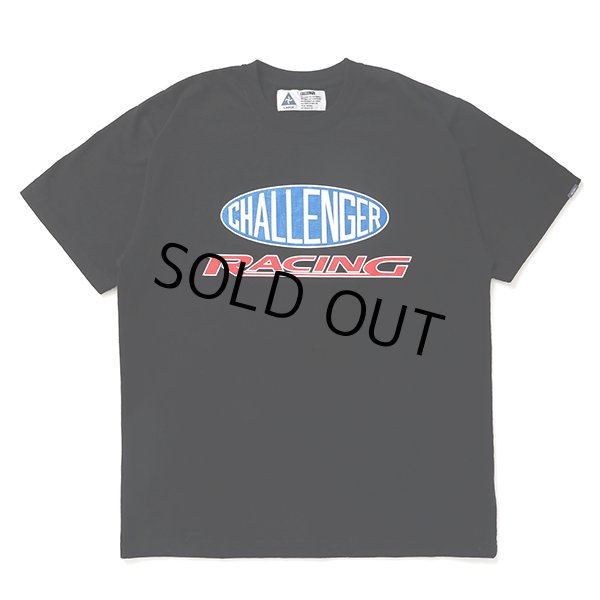 画像1: CHALLENGER/RACING TEE（BLACK）［プリントT-24春夏］ (1)