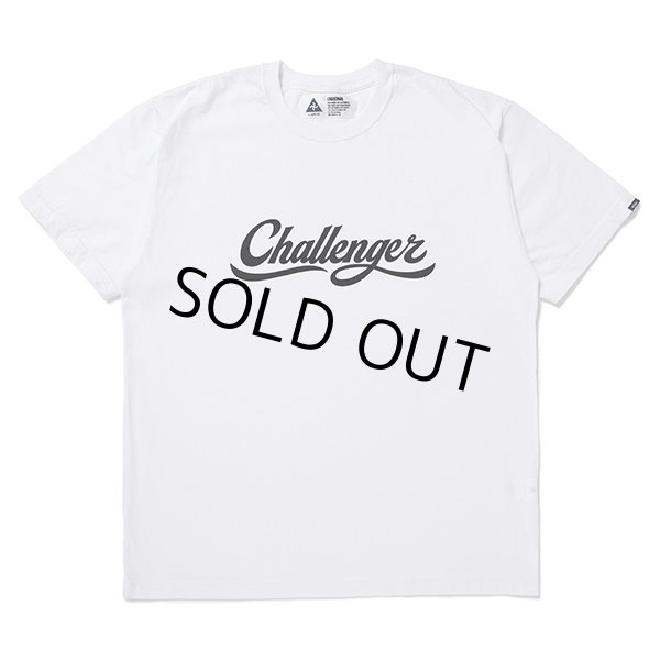 画像1: CHALLENGER/SCRIPT LOGO TEE（WHITE）［プリントT-24春夏］ (1)